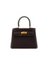 Main View - Click To Enlarge - MAIA - Kelly 20cm suede and silk bag