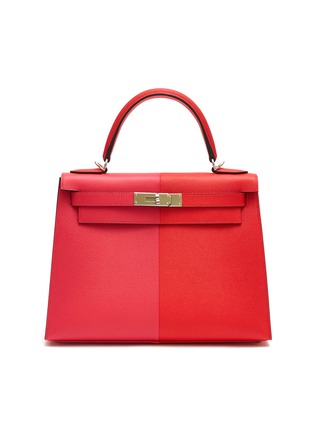 Main View - Click To Enlarge - MAIA - Kelly Limited Edition rouge de couer & rose extreme 28cm Epsom leather bag