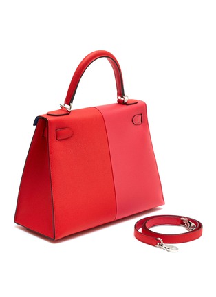  - MAIA - Kelly Limited Edition rouge de couer & rose extreme 28cm Epsom leather bag