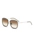 SAINT LAURENT - Square acetate frame sunglasses