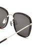 Detail View - Click To Enlarge - SAINT LAURENT - Square tortoiseshell effect acetate frame sunglasses