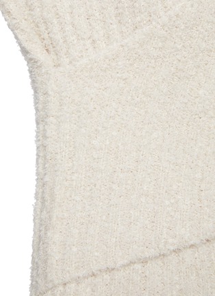 Detail View - Click To Enlarge - C/MEO COLLECTIVE - 'Anyone Else' Slash Waist V-neck Knit Dress