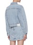 Back View - Click To Enlarge - C/MEO COLLECTIVE - 'Overturn' Raised Chest Pocket Denim Jacket