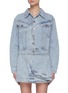 Main View - Click To Enlarge - C/MEO COLLECTIVE - 'Overturn' Raised Chest Pocket Denim Jacket