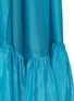 Detail View - Click To Enlarge - KALITA - 'Brigitte' Open Back Ruched Mermaid Hem Silk Maxi Dress