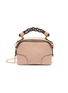 Main View - Click To Enlarge - CHLOÉ - 'Daria Small' braided handle grain leather chain bag