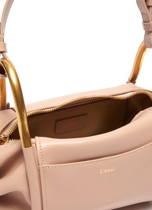Detail View - Click To Enlarge - CHLOÉ - 'Bon Bon' gathered sides leather bag