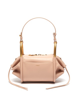 Main View - Click To Enlarge - CHLOÉ - 'Bon Bon' gathered sides leather bag