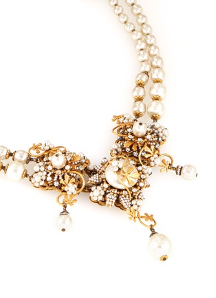 Detail View - Click To Enlarge - LANE CRAWFORD VINTAGE ACCESSORIES - Miriam Haskell pearl necklace