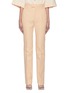 Main View - Click To Enlarge - BOTTEGA VENETA - Centre Pleat Straight Leg Cotton Canvas Pants