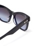 Detail View - Click To Enlarge - AKONI EYEWEAR - 'Vela' acetate wayfarer sunglasses