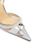 Detail View - Click To Enlarge - MACH & MACH - 'DIAMOND OF ELIZABETH' Pearl-embellished PVC pumps
