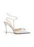 Main View - Click To Enlarge - MACH & MACH - 'DIAMOND OF ELIZABETH' Pearl-embellished PVC pumps