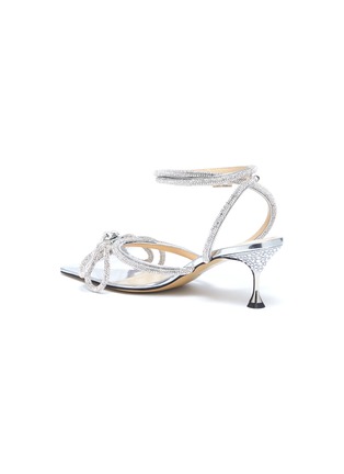  - MACH & MACH - Crystal Embellished Double Bow PVC Pumps