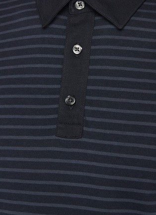  - VINCE - Tonal Stripe Polo Shirt