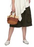 Figure View - Click To Enlarge - JW ANDERSON - Anchor charm panel raffia tote