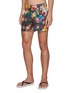 Front View - Click To Enlarge - ORLEBAR BROWN - 'Setter' floral print swim shorts
