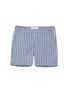 Main View - Click To Enlarge - ORLEBAR BROWN - 'Bulldog' rococo stripe mid length shorts
