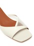 Detail View - Click To Enlarge - MALONE SOULIERS - 'Vida' mesh panel leather slides