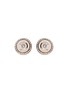 Main View - Click To Enlarge - SELIM MOUZANNAR - Mina' diamond 18k rose gold enamel earrings