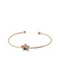 Main View - Click To Enlarge - SELIM MOUZANNAR - Istanbul' diamond sapphire 18k rose gold bangle