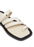 Detail View - Click To Enlarge - A.EMERY - Liam' Triple Strap Toe Ring Leather Flat Sandals