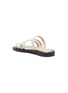  - A.EMERY - Liam' Triple Strap Toe Ring Leather Flat Sandals