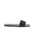 Main View - Click To Enlarge - A.EMERY - Zadie' Snake-embossed Leather Band Slides