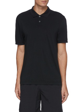 Main View - Click To Enlarge - JAMES PERSE - 'Elevated Lotus' jersey polo shirt