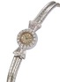 Detail View - Click To Enlarge - LANE CRAWFORD VINTAGE WATCHES - Omega diamond 18k white gold bracelet