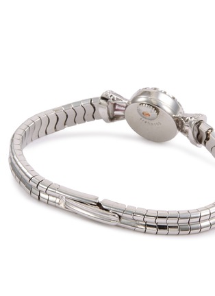  - LANE CRAWFORD VINTAGE WATCHES - Omega diamond 18k white gold bracelet