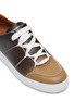 Detail View - Click To Enlarge - ERMENEGILDO ZEGNA - 'Tiziano' Gradient Leather Overlay Low-top Sneakers