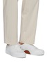 Figure View - Click To Enlarge - ERMENEGILDO ZEGNA - 'Tiziano' Perforated Panel Low-top Leather Sneakers