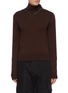 Main View - Click To Enlarge - BOTTEGA VENETA - Contrast trim turtleneck sweater