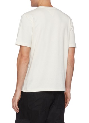 Back View - Click To Enlarge - BOTTEGA VENETA - Sunrise' Crewneck cotton T-shirt