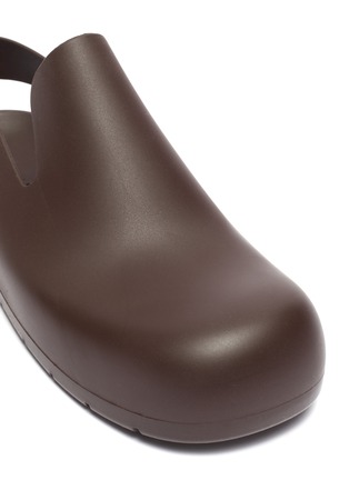 Detail View - Click To Enlarge - BOTTEGA VENETA - Rubber slingback sandals