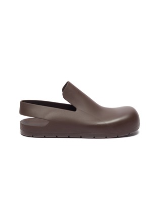 Main View - Click To Enlarge - BOTTEGA VENETA - Rubber slingback sandals