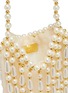Detail View - Click To Enlarge - VANINA - 'L'Illusion' Faux Pearl Fringe Beaded Top Handle Bag