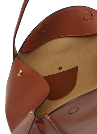 Detail View - Click To Enlarge - WANDLER - 'Lin' double strap leather tote bag