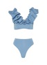Main View - Click To Enlarge - MAYGEL CORONEL - Lucila' ruffled scoop neck bikini set