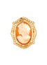 Main View - Click To Enlarge - LANE CRAWFORD VINTAGE JEWELLERY - Carved cameo 18k gold brooch