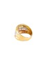 Detail View - Click To Enlarge - LANE CRAWFORD VINTAGE JEWELLERY - Diamond 18k white, rose and yellow gold ring