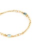 Detail View - Click To Enlarge - LANE CRAWFORD VINTAGE JEWELLERY - pearl topaz 18k gold bracelet