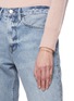 Figure View - Click To Enlarge - LANE CRAWFORD VINTAGE JEWELLERY - pearl topaz 18k gold bracelet