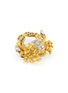 Detail View - Click To Enlarge - LANE CRAWFORD VINTAGE JEWELLERY - Diamond ruby sapphire 18k white and yellow gold brooch