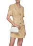 Figure View - Click To Enlarge - BOTTEGA VENETA - 'The mini pouch' crossbody leather bag