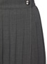 Detail View - Click To Enlarge - BRUNELLO CUCINELLI - Pleated gauze maxi skirt