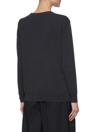Back View - Click To Enlarge - BRUNELLO CUCINELLI - Crewneck cashmere sweater