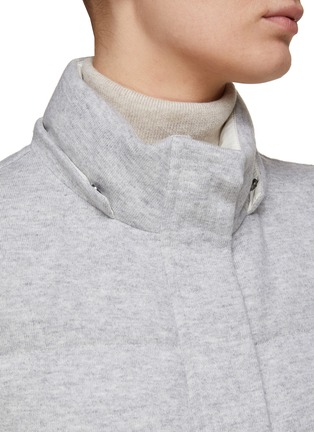Detail View - Click To Enlarge - BRUNELLO CUCINELLI - SLEEVELESS PADDED PUFFER VEST