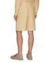 Back View - Click To Enlarge - JACQUEMUS - Double Side Flap Detail Stitch Stripe Shorts